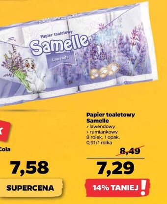 Netto Papier toaletowy rumiankowy samelle oferta