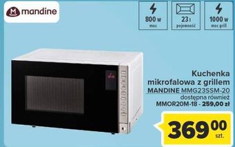 Carrefour Kuchenka mikrofalowa mmor20m-18 mandine oferta