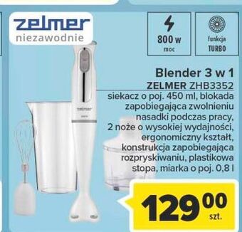 Carrefour Blender zhb 3352 zelmer oferta