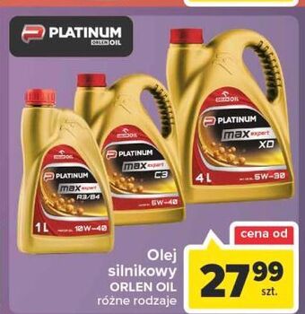 Carrefour Olej syntetyczny expert 5w30 orlen platinum max oferta