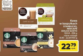 Carrefour Kawa cafe au lait nescafe dolce gusto oferta