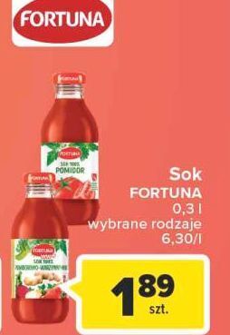 Carrefour Sok 100% pomidor fortuna oferta