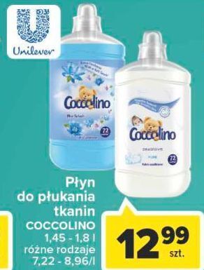 Carrefour Płyn do płukania sensitive coccolino oferta