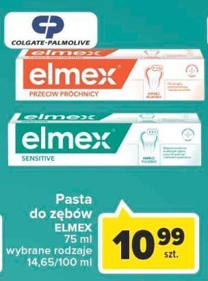 Carrefour Pasta do zębów z aminofluorkiem elmex sensitive oferta