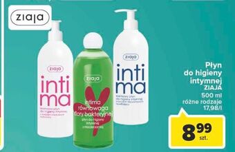 Carrefour Kremowy płyn do higieny intymnej z kwasem hialuronowym ziaja intima oferta
