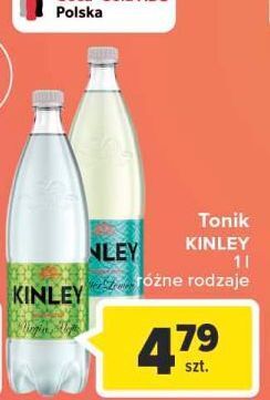 Carrefour Napój bitter lemon kinley oferta