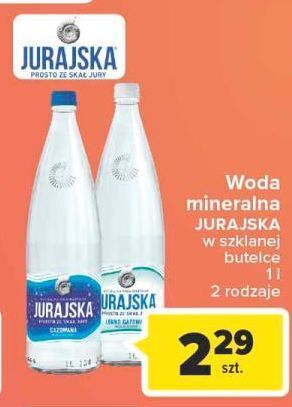 Carrefour Woda  gazowana jurajska oferta