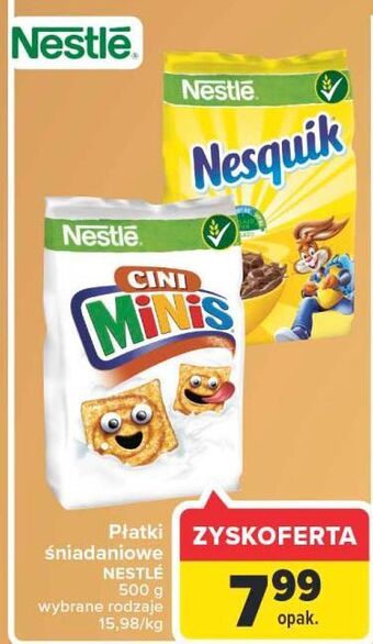 Carrefour Płatki śniadaniowe cini minis oferta