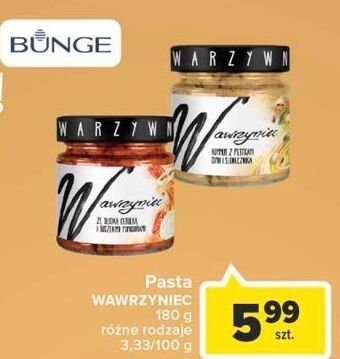 Carrefour Pasta ze słodką cebulką i suszonymi pomidorami wawrzyniec oferta