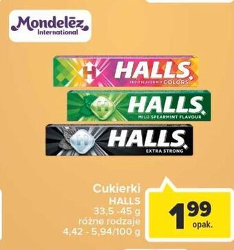 Carrefour Drops extra strong halls oferta