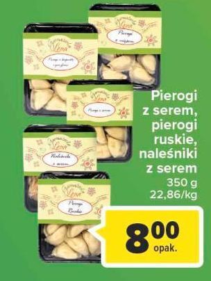 Carrefour Pierogi z mięsem garmażerka lena oferta