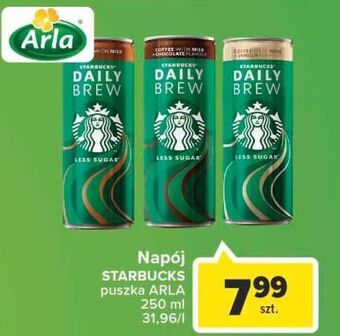 Carrefour Napój kawowy wanilia starbucks daily brew oferta