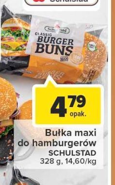 Carrefour Bułki do hamburgerów maxi schulstad oferta
