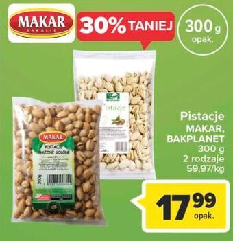 Carrefour Pistacje bakplanet oferta