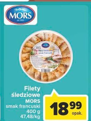 Carrefour Filety śledziowe francuskie mors ryby oferta