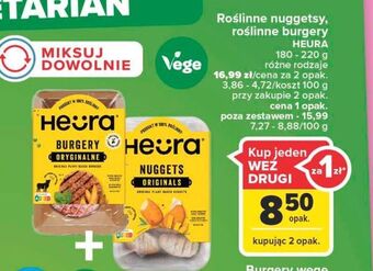 Burger wegański heura