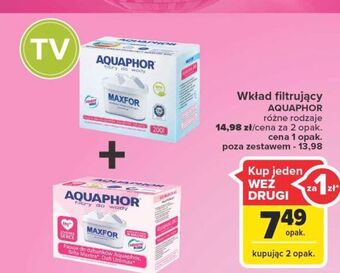 Carrefour Wkład b100-25 maxfor aquaphor oferta