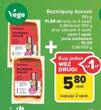 Carrefour Boczek bezmięsny bezmięsny oferta