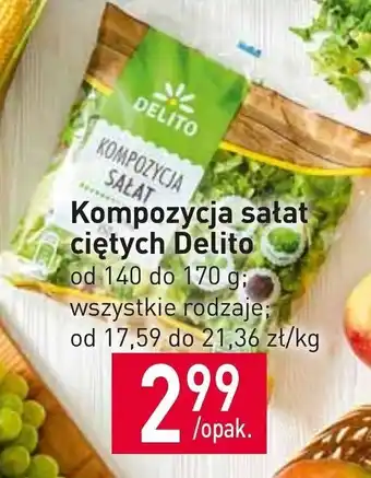 Stokrotka Market Delito Kompozycja sałat ciętych od 140 do 170 g oferta