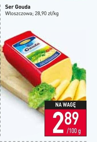 Stokrotka Market Włoszczowa Ser Gouda 100 g oferta