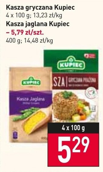 Stokrotka Market Kupiec Kasza gryczana 4 x 100 g oferta