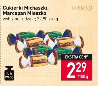 Stokrotka Market Mieszko Cukierki Michaszki Marcepan Mieszko 100 g oferta