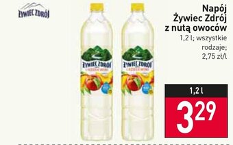 Stokrotka Market Żywiec Zdrój Napój z nutą owoców 1,2 L oferta