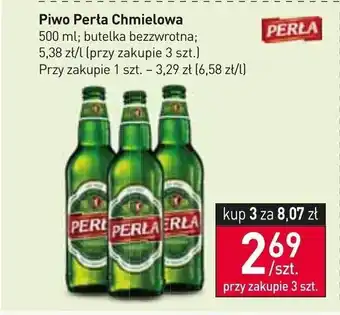 Stokrotka Market Perła Piwo Chmielowa 500 ml butelka bezzwrotna oferta