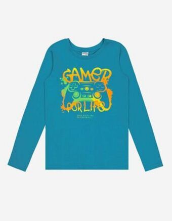 Takko Fashion Chłopcy koszulka z długim rękawem - nadruk oferta