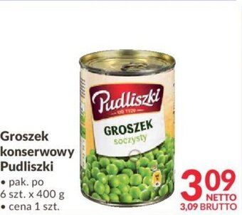 Makro Pudliszki Groszek konserwowy 400 g oferta