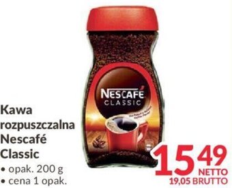 Makro Nescafe Classic kawa rozpuszczalna 200 g oferta