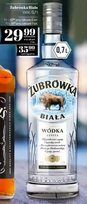 Polomarket CEDC Żubrówka Biała 0,7 L Wódka czysta oferta