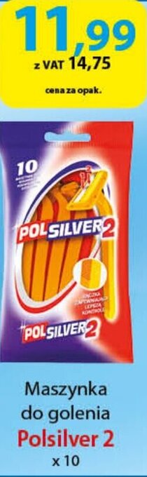 Eurocash Polsilver 2 maszynka do golenia 10 sztuk oferta