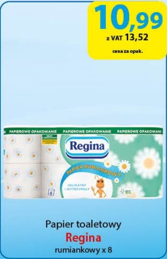 Eurocash Regina Papier toaletowy rumiankowy x 8 oferta