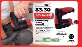 Automatyczny zszywacz tapicerski