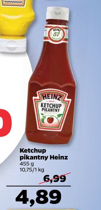 Netto Ketchup pikantny heinz oferta
