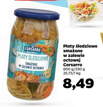 Netto Płaty śledziowe smażone w zalewie octowej corsarro oferta