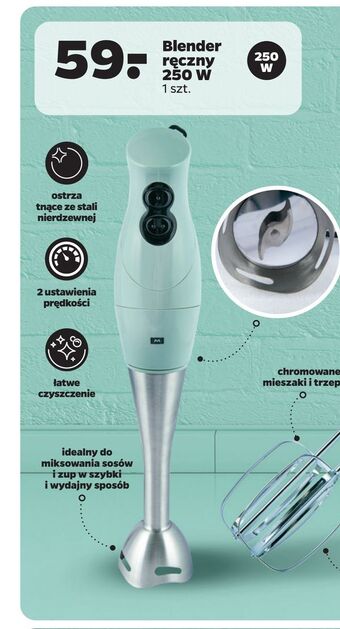 Netto Blender ręczny 250 w oferta
