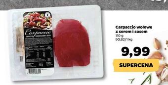 Netto Carpaccio wołowe z serem i sosem oferta