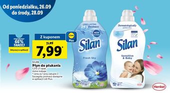 Lidl Płyn do płukania fresh sky silan classic oferta