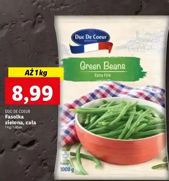 Lidl Zielona fasolka duc de coeur oferta