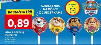 Lidl Lizak pop up psi patrol oferta