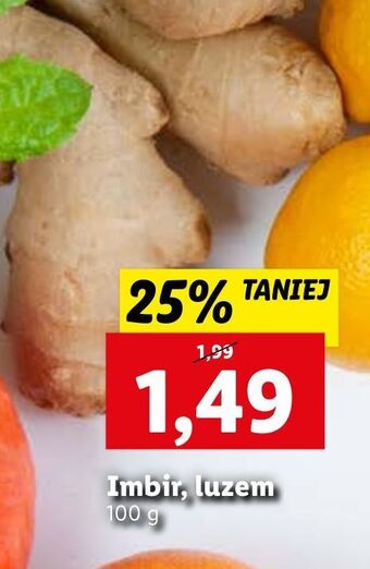 Lidl Imbir oferta