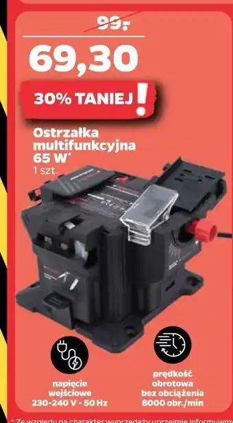 Netto Ostrzarka multifunkcyjna 65 w tooltec oferta