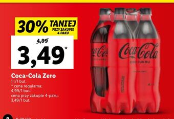 Lidl Napój coca-cola zero oferta