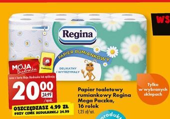 Biedronka Papier toaletowy rumiankowy regina oferta