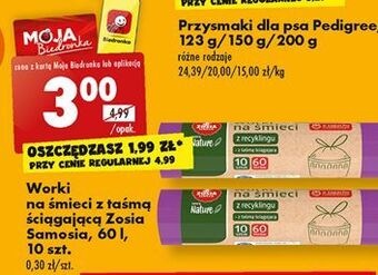 Biedronka Worki na śmieci 60 l zosia samosia oferta