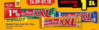 Biedronka Wafelek mleczny prince polo xxl oferta