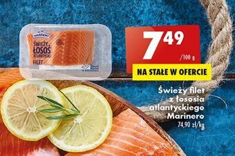 Biedronka Filet z łososia atlantyckiego marinero oferta