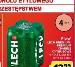Globi Piwo lech premium chmiele cytrusowe oferta